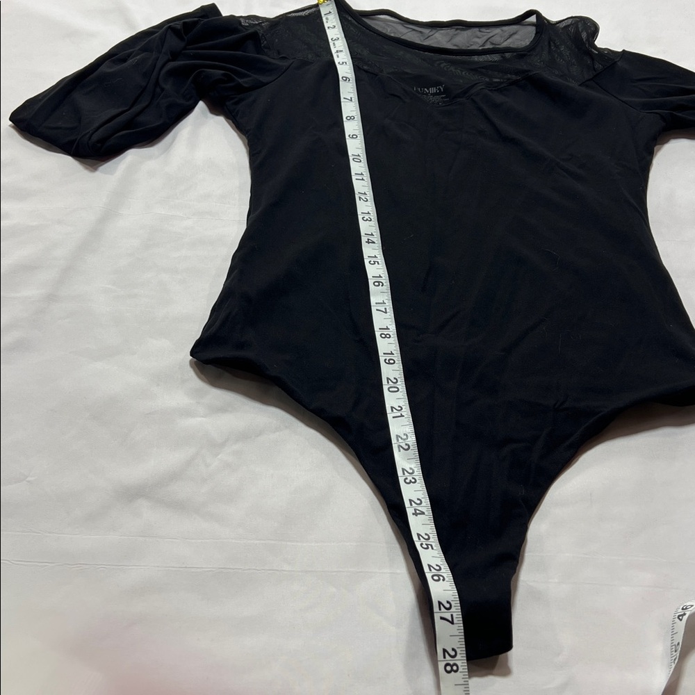 Pumiey bodysuit with sheer panel size M - Picture 6 of 10
